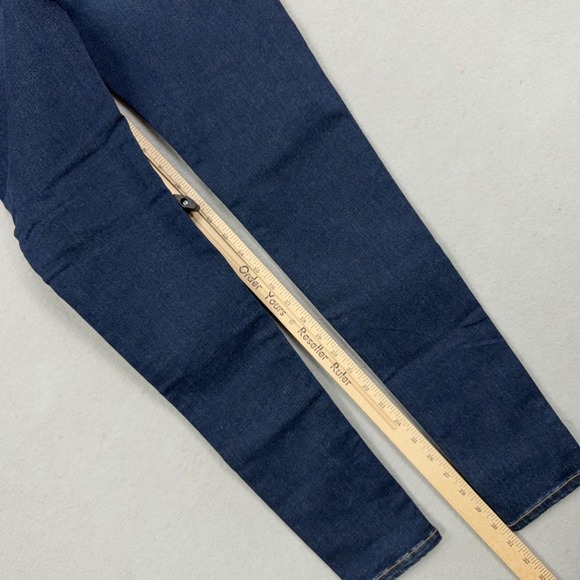 Outland Jeans Womens 29 Blue Denim Harriet High Rise Skinny 30 Inseam Organic - Picture 16 of 16